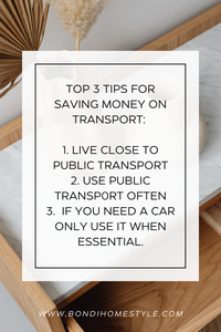 Top 3 Money Saving Tips for Transport