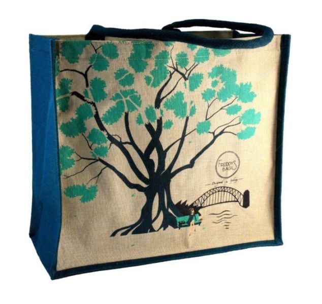 Fig Tree Large Tote Shopping Bag